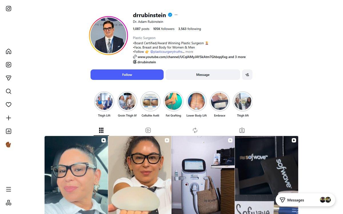 Adam Rubinstein — Instagram profile