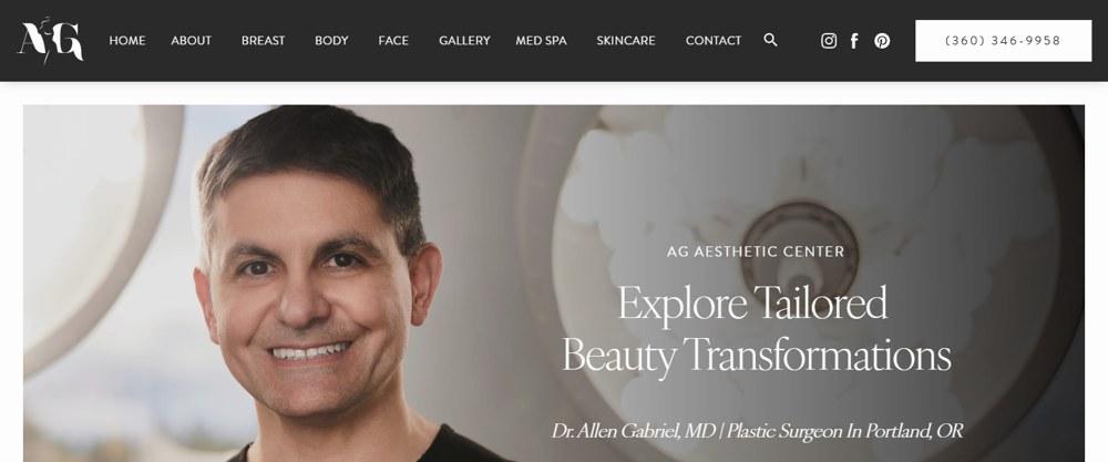 Allen Gabriel — practice website
