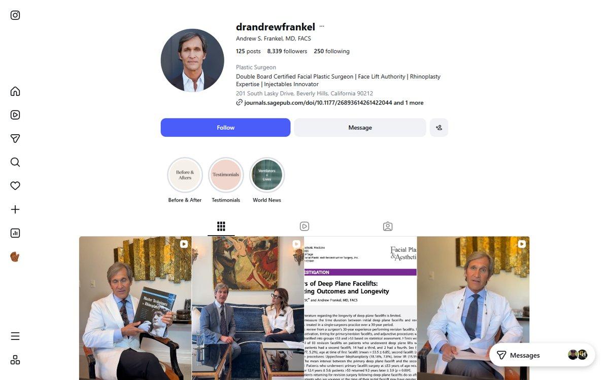 Andrew Frankel — Instagram profile