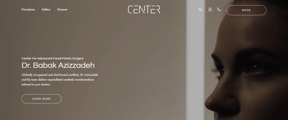 Babak Azizzadeh — practice website