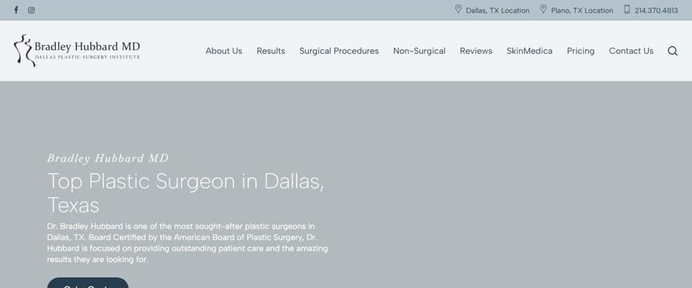 Bradley Hubbard — practice website