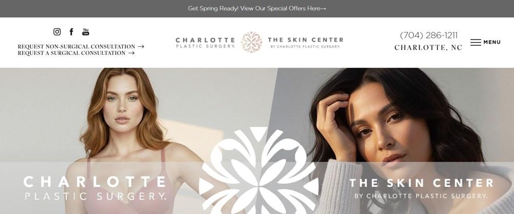 Charlotte Plastic Surgery — practice website
