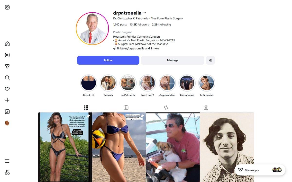 Christopher Patronella — Instagram profile