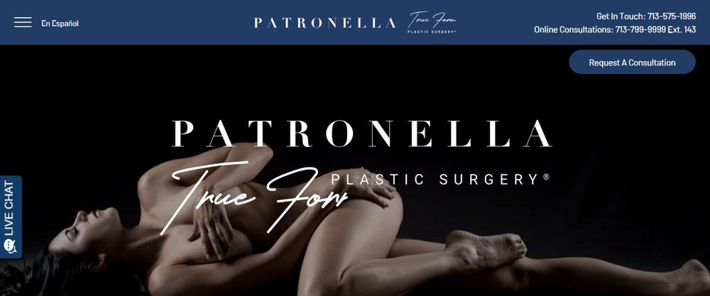 Christopher Patronella — practice website