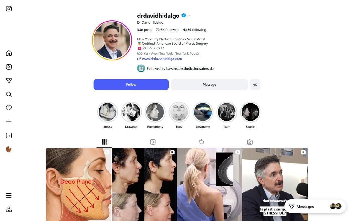 David Hidalgo — Instagram profile