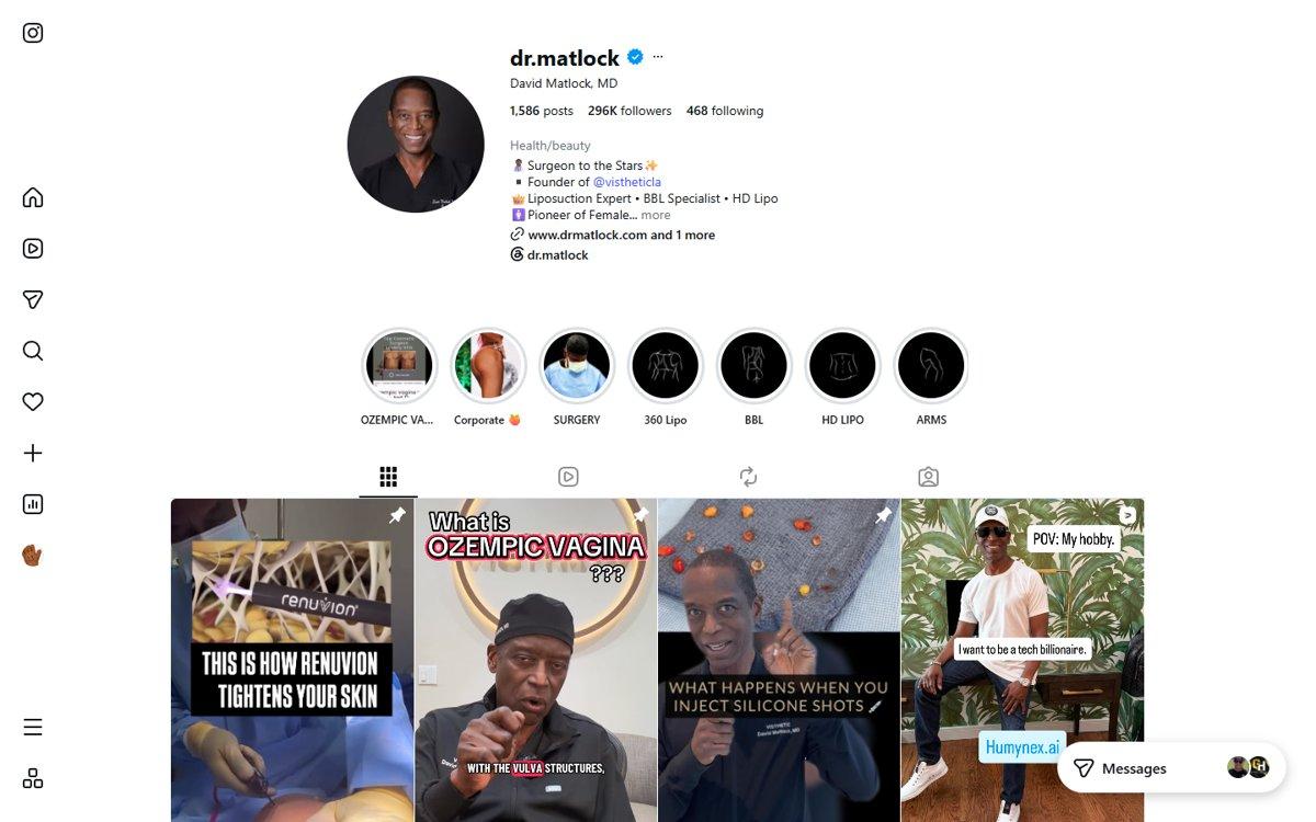 David Matlock — Instagram profile