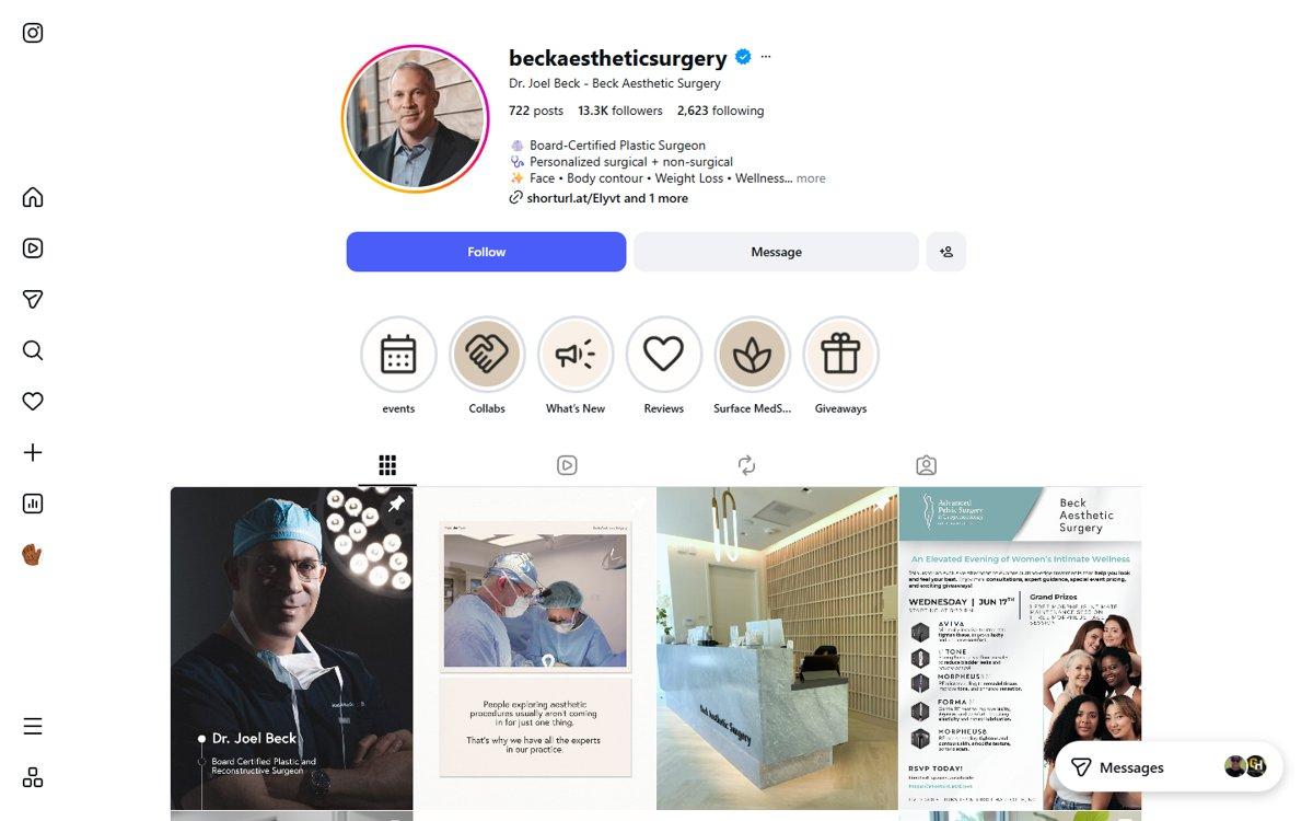 Joel Beck — Instagram profile