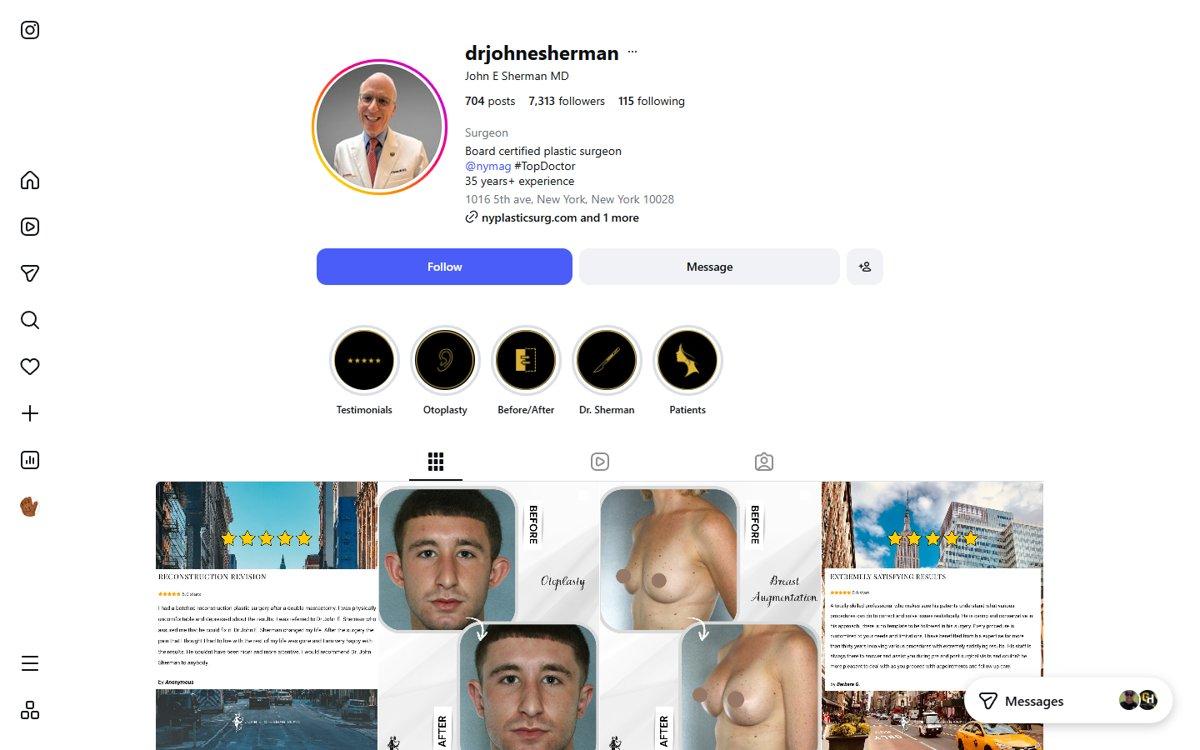 John Sherman — Instagram profile
