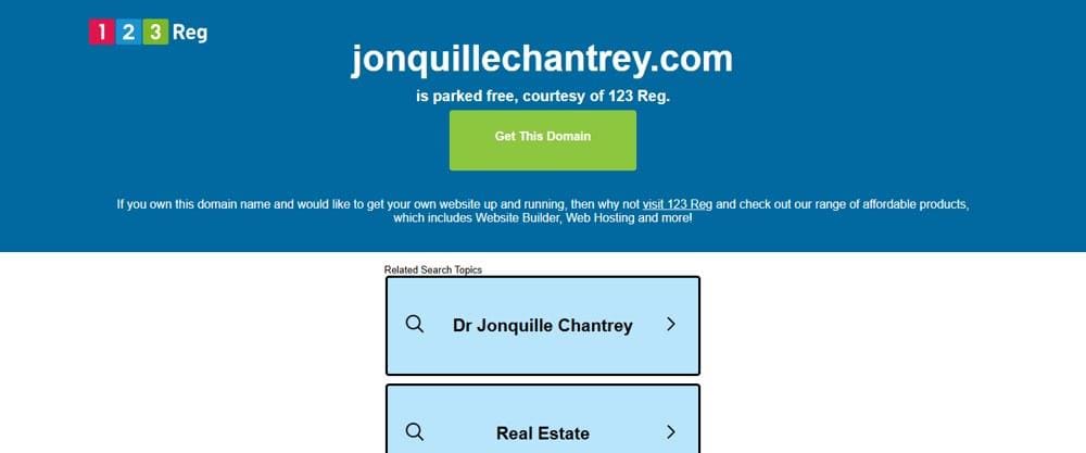 Jonquille Chantrey — practice website