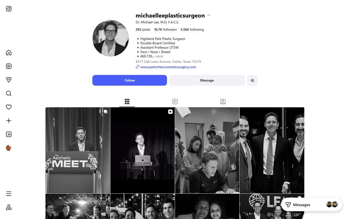 Michael R Lee — Instagram profile