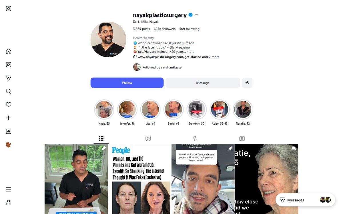 Mike Nayak — Instagram profile