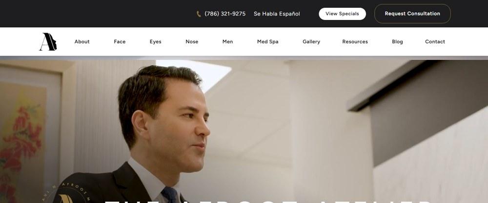 Paul Afrooz — practice website
