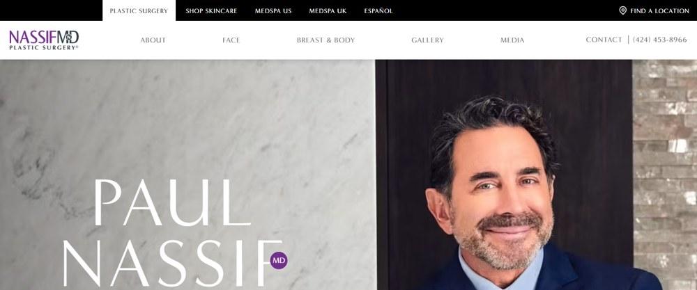 Paul Nassif — practice website