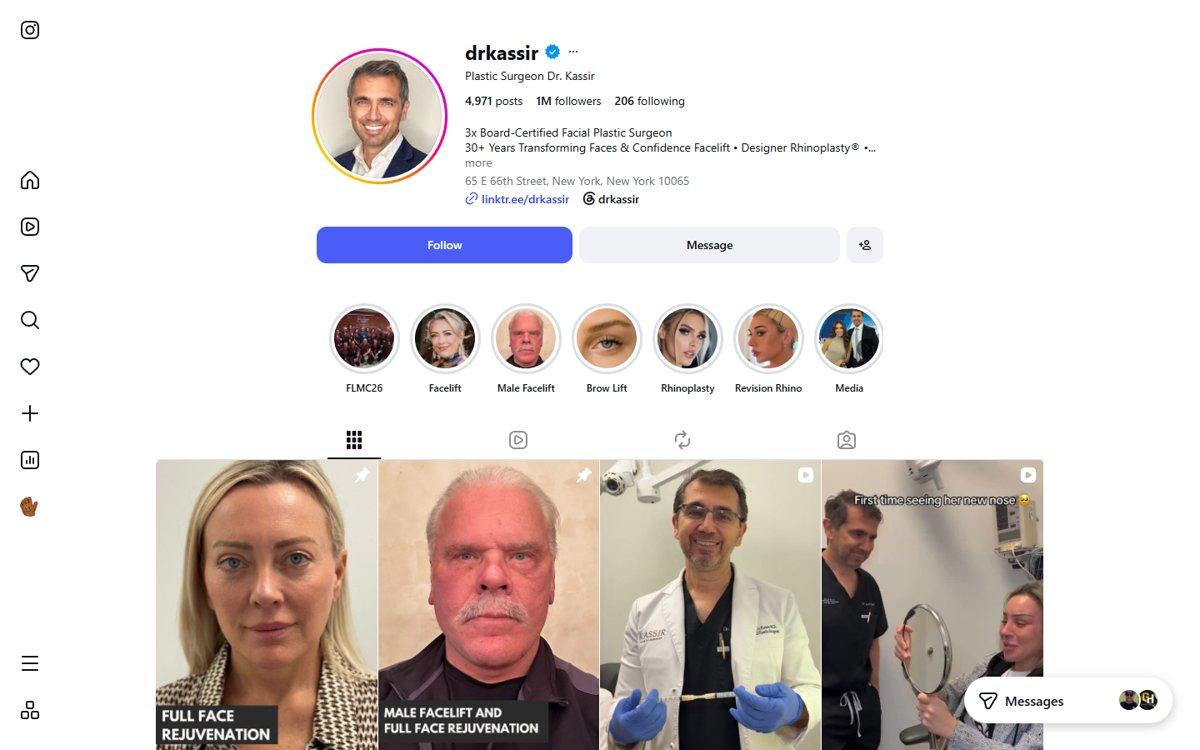 Ramtin Kassir — Instagram profile