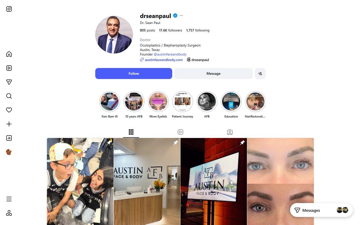 Sean Paul — Instagram profile