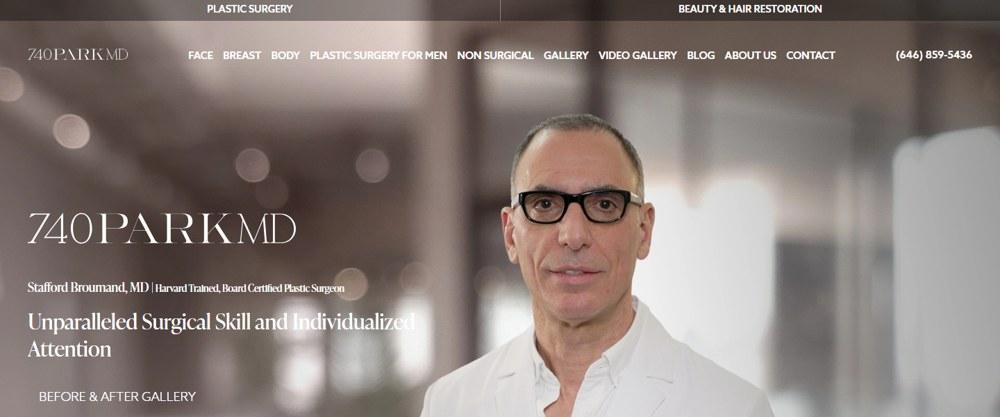 Stafford Broumand — practice website