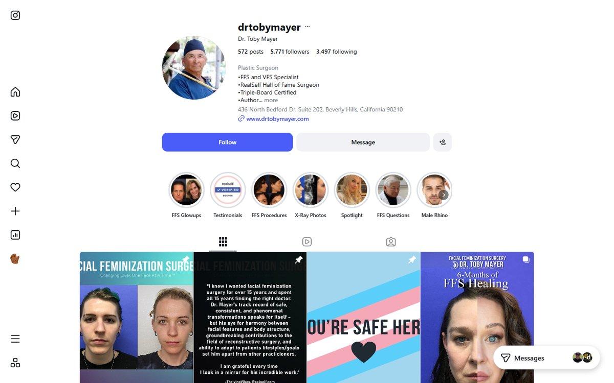Toby Mayer — Instagram profile