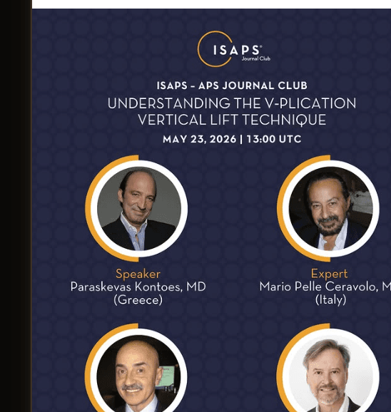 ISAPS–APS Journal Club — V-plication vertical lift technique