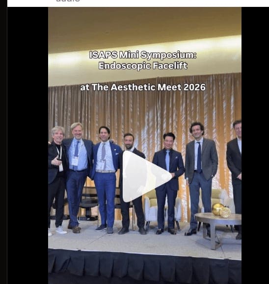 Teaching on the move — ISAPS Mini Symposium, The Aesthetic Meet 2026
