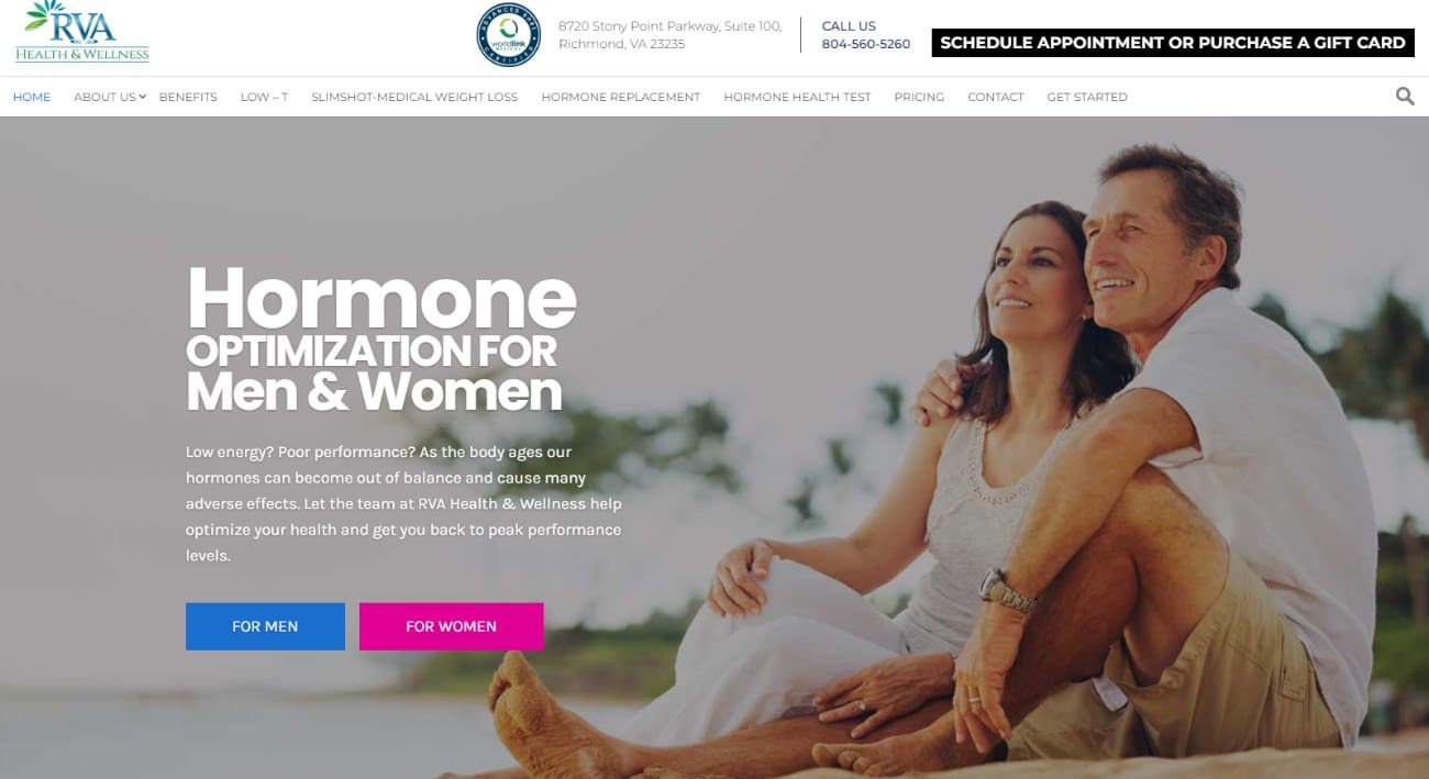 RVA Health & Wellness — hormone optimization for men & women