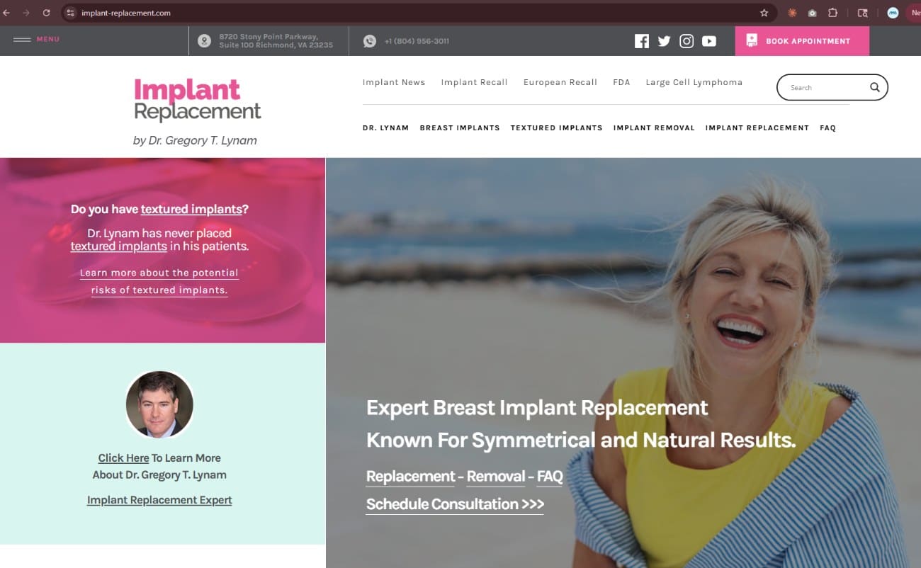 Implant Replacement by Dr. Gregory T. Lynam