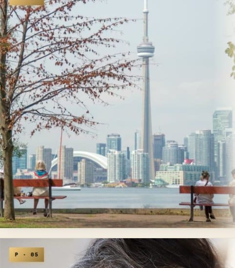 Toronto.Hair patient persona: out-of-town patient flying in for surgery