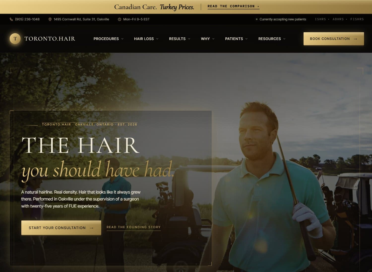 Toronto.Hair website